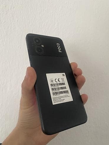 honor 100 pro: Poco M5, Б/у, 128 ГБ, цвет - Черный — 1