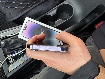 ipod classic: IPhone 14 Pro Max, Б/у, 256 ГБ, Deep Purple, Коробка, 84 % — 5