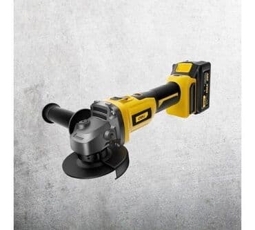 болгарка батарея: Аккумуляторная угловая шлифмашина DELI DL-JM20-E1D4 2АКБх20В/4Ач, ЗУ — 2