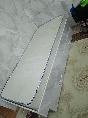 мебельный цех ош: Односпальная кровать с матас продажу — 1