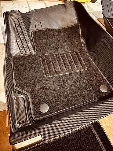 Транспорт: 3D Полики Для салона Toyota, цвет - Черный, Новый — 5