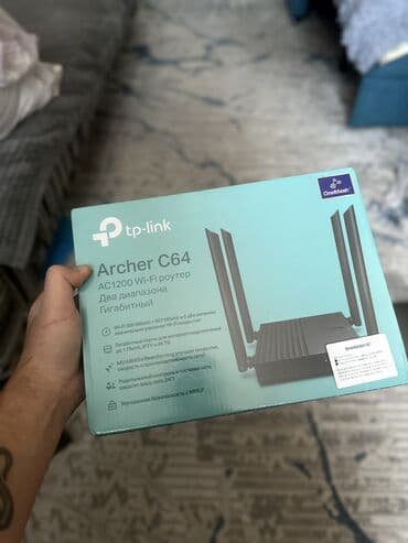 tp link archer c80 бишкек: Вай-фай Роутер TP-Link Archer C64 📦 Состояние: Новый, в использовании — 1