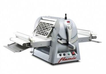 оборудование пекарни: Тестораскаточная машина для слоеного теста настольная FLAMIC — 1