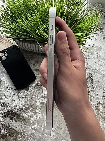 ipad 64: IPhone 12, Б/у, 128 ГБ, Белый, Защитное стекло, Чехол, Кабель, 95 % — 7