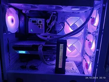 Настольные ПК и рабочие станции: Компьютер, ядер - 24, ОЗУ 32 ГБ, Игровой, Б/у, Intel Core i7, NVIDIA GeForce RTX 4060 Ti, SSD — 1