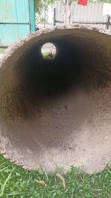 купить садовую тележку: Труба длинна 4м диаметр 400 толщина металла 10мм состояние отличное — 5