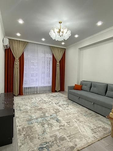 суточные квартиры бишкеке ц: 2 комнаты, Душевая кабина, Постельное белье, Кондиционер — 3