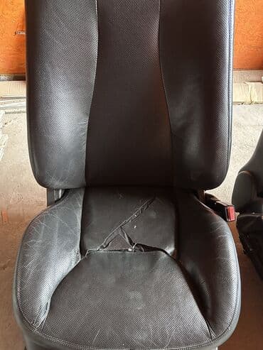 биндеры для переплета пластиковыми пружинами электрические: Переднее сиденье, Кожа, Mercedes-Benz 2003 г., Б/у, Оригинал, Япония — 4