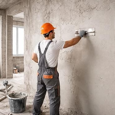 гипсовые фигуры: Штукатурные работы под ключ - Выравнивание стен и потолков по маякам — 1