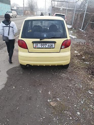 70 сом: Daewoo Matiz: 2008 г., 0.8 л, Кол менен иштөөчү, Бензин, Хетчбек — 4