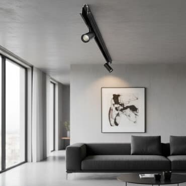 светильники направленного света: Трек магнит трек система Трек система освещения с одним прожектором — 1