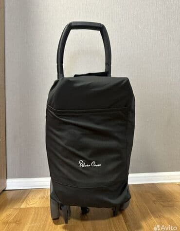 коляска prego: Коляска, цвет - Черный, Б/у — 2