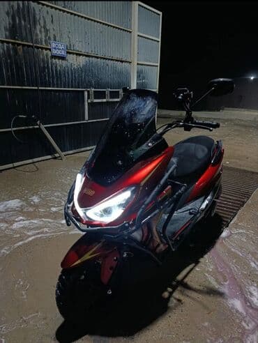 боковые зеркала скутера: Скутер BARS (максискутер) в спортивном стиле - Кузов: обтекатели в — 4