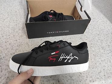 Мужские кроссовки, 40, 41, 42, Tommy Hilfiger, Новый, цвет - Черный