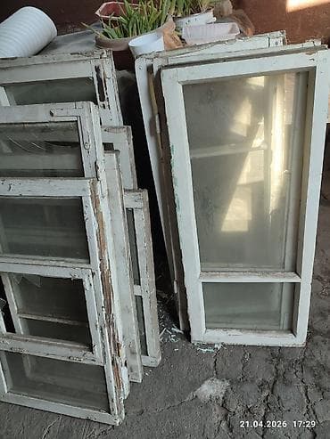 рамки шторки: Готовое деревянное окно, Тип окна: Стандартные, Декоративные особенности: Другие особенности, Б/у, Без установки, Без рассрочки — 2