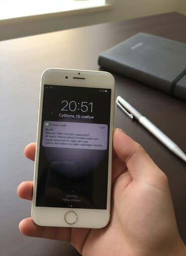 IPhone 6, Б/у, 16 ГБ, Золотой, 100 %