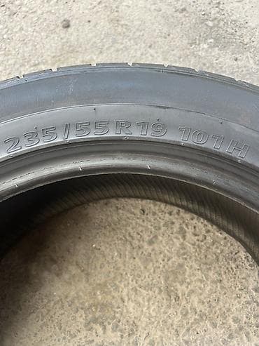 rf1 rf2: Пара летних шин Kumho 235/55 R19 101H. - Тип: летние, дорожные — 4
