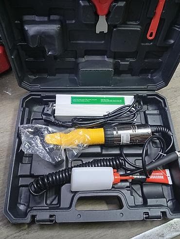 А/ч жаныбарлары үчүн тоюттар: Электрическая машинка для стрижки овец/коз в кейсе (низковольтная) — 1