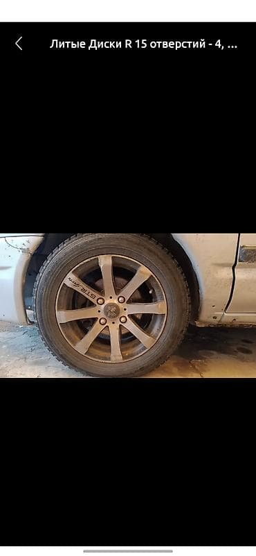 бензанасос 124: Колеса в сборе R 15, Литые, отверстий - 4 — 3