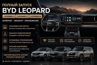 Полный запуск мультимедийной системы BYD Leopard (Leopard 3 / Leopard