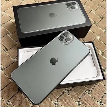 IPhone 11 Pro, Зеленый, Коробка