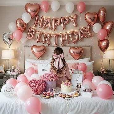 Шарики на заказ За 10-12 днейДекор «Happy Birthday» для at lalafo.kg Шарики на заказ За 10-12 днейДекор «Happy Birthday» для