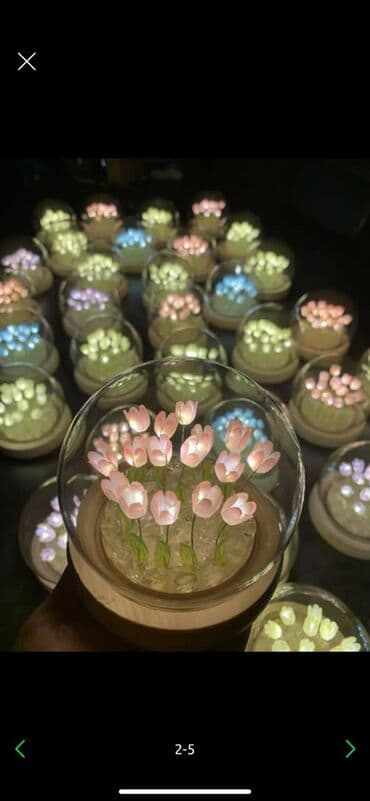 подарок маме на день рождения: Светильники 16 Тюльпанов usb кабель в наборе По всем вопросам пишите — 2