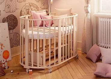 угловая: Детская кровать трансформер, Другой тип, цвет - Бежевый — 1