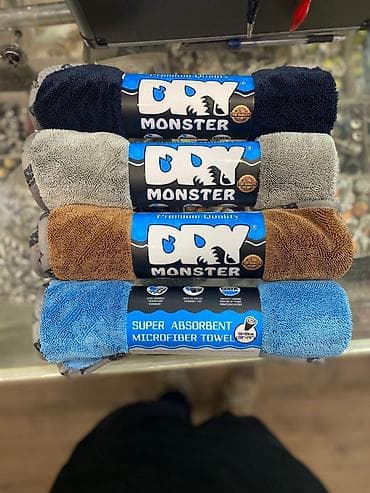 ткани на авто: Супервпитывающие полотенца из микрофибры DRY MONSTER 50*60 - Материал — 1