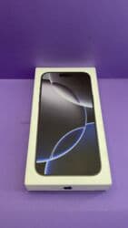 цены на айфон в бишкеке: IPhone 16 Pro Max, Колдонулган, 256 ГБ, Куту, 99 % — 8