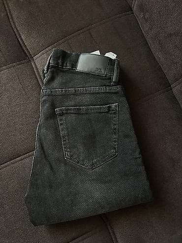 helly hansen: Мужские джинсы, S, Zara, Новый, цвет - Черный, Самовывоз — 5