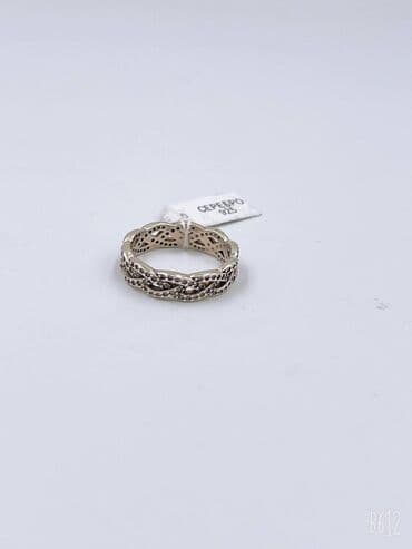 свадебное платья для беременных: Кольцо, Коктейльное, Проба 925, Женские, Фианит, Новый — 11