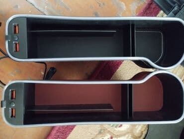 портативное зарядное устройство с розеткой: Органайзер На сиденье, цвет - Черный, Новый, Самовывоз, Бесплатная доставка, Платная доставка — 1