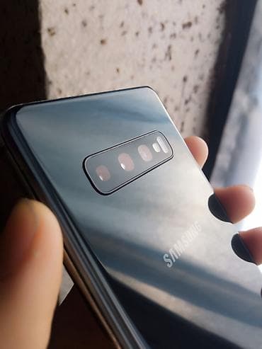 galaxy a 7: Samsung Galaxy S10 Plus, Б/у, 128 ГБ, цвет - Черный, 2 SIM, eSIM — 6