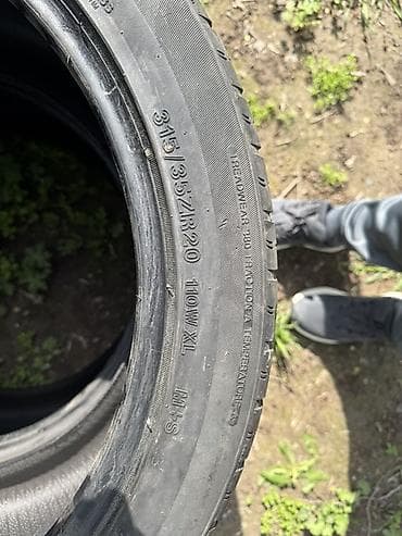 w210 55: Пара летних шин 20" Размер: 315/35 ZR20 Индекс нагрузки/скорости — 2