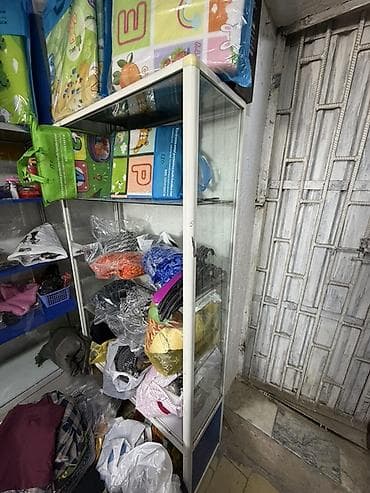 Бизнес үчүн жабдуулар: Стеклянные витрины/прилавки для магазина - Тип: напольные стеклянные — 2