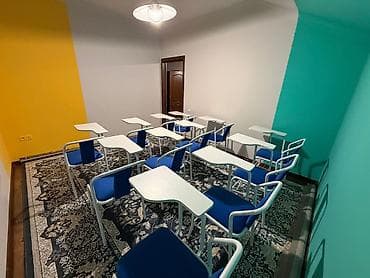 кресло для ученика: Школьный стул, Новый, Другой материал, цвет - Синий — 2