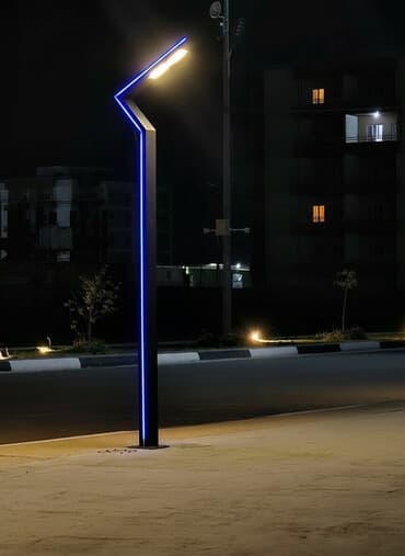 прожектор для улицы купить: Уличный декоративный светильник на опоре с LED‑подсветкой - — 1