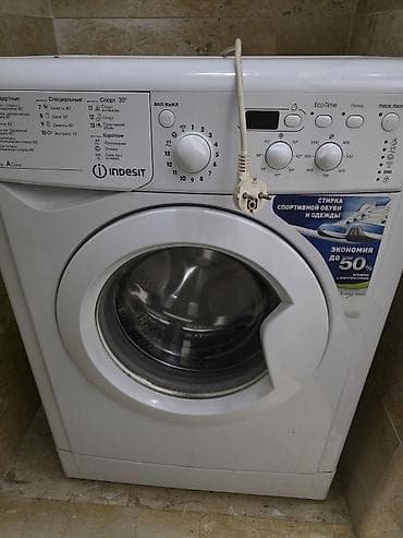 с 35: Стиральная машина Indesit фронтальная, серия Eco Time. Основные — 1