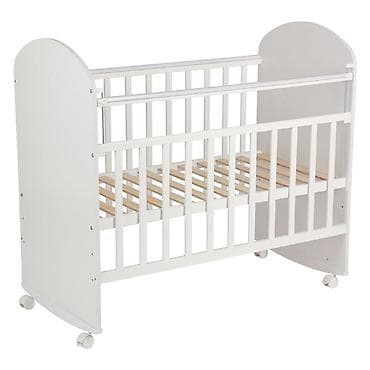 peg prego: Продаю новую детскую кроватку на колесиках, белая - Классическая — 1