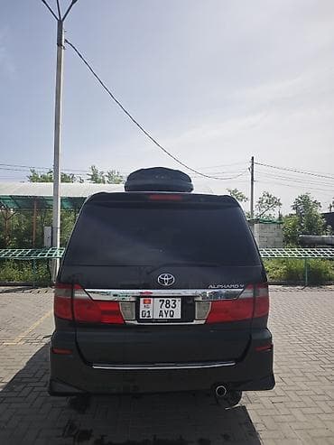 битый альфард: Toyota Alphard: 2003 г., 2.4 л, Автомат, Газ, Минивэн — 7