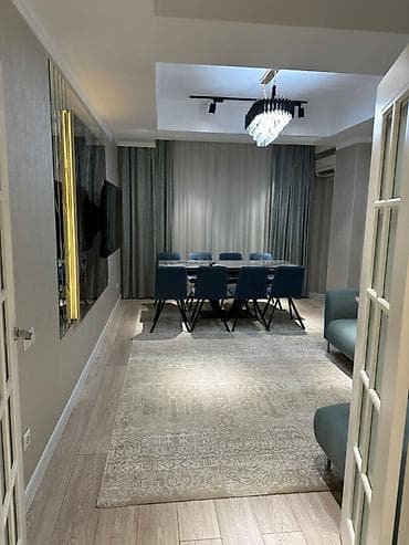 2 комнаты, 74 м², Элитка, 3 этаж, Евроремонт