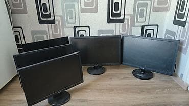 монито: Компьютер, ядер - 4, ОЗУ 8 ГБ, Для несложных задач, Б/у, Intel Core i5, AMD Radeon RX 580, HDD + SSD — 2