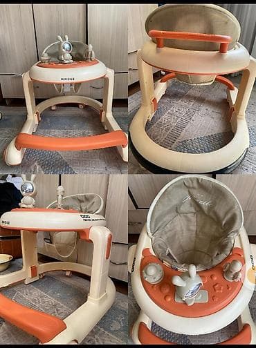 Детские ходунки: Ходунки Nimelle для малышей - Конструкция: устойчивое широкое — 1