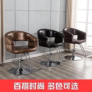 Маникюрные столы: Парикмахерское кресло с гидравликой - Эргономичная форма — 5