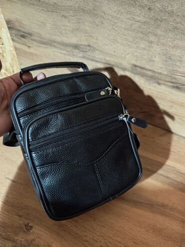 сумка ручной работы из натуральной кожи: Барсетка, Материал: Натуральная кожа, Новый — 6