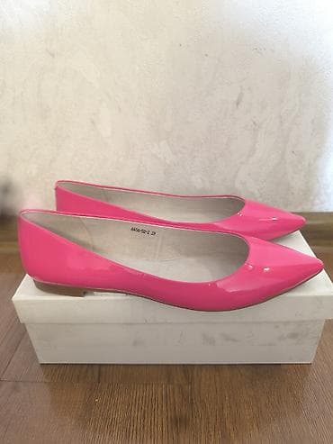 Женские кожаные балетки/лодочки PR AA56-52-2 pink - Цвет