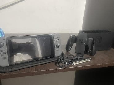 ps2 android: Nintendo Switch (не OLED), серые Joy‑Con. Комплектация: - консоль — 1