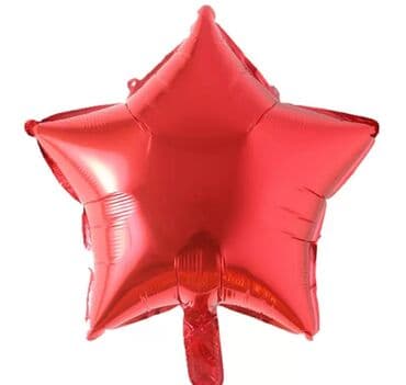 купить двери межкомнатные бишкек: Фольгированный шар-звезда - Форма: пятиконечная звезда - Материал — 3