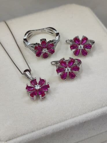 купить свадебное платье недорого: Серебряный Набор+ Цепочка Серебро 925 пробы Размеры имеются Цена — 2